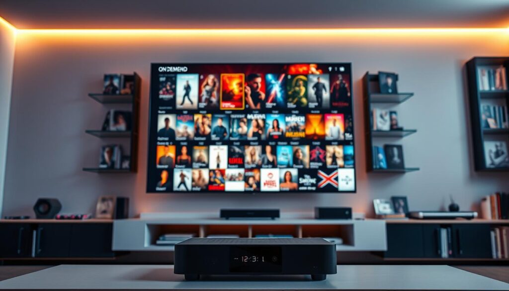 IPTV on-demand films en series